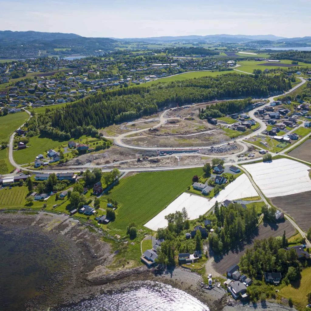 Tomter i Kjønstadmarka 3. byggetrinn. Levanger.